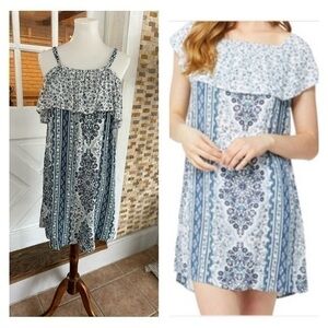 Wallflower off the shoulder dress